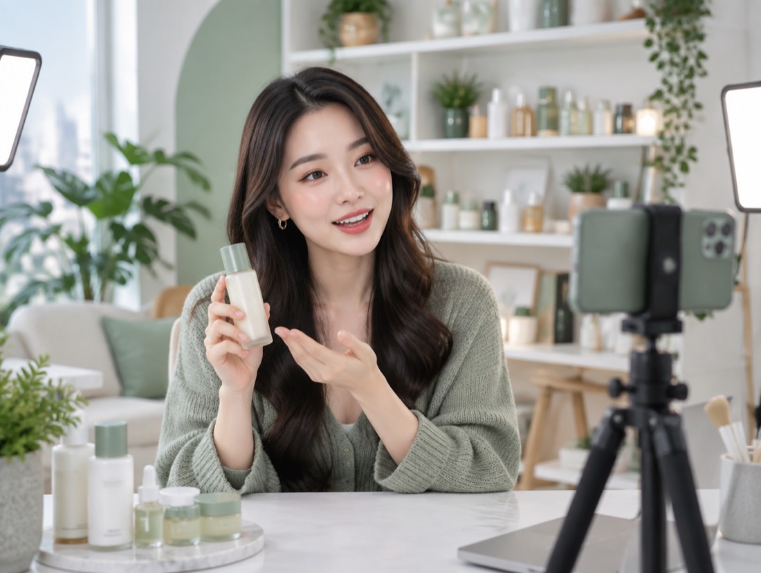 A creator live selling a product on TikTok